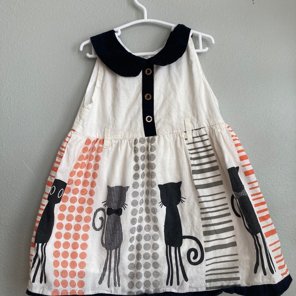 Kids vogue fashion cat dress size 120